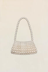 Pearl Beaded Shoulder Bag