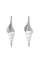 Sea Shell Diamond Ear Cuffs