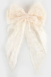 Double Bowknot Lace Hair Clip