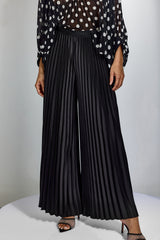 Alma Pleated Wide Leg Pants
