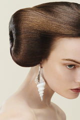 Sea Shell Diamond Ear Cuffs