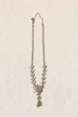 Crystal Butterfly Necklace & Earrings Set