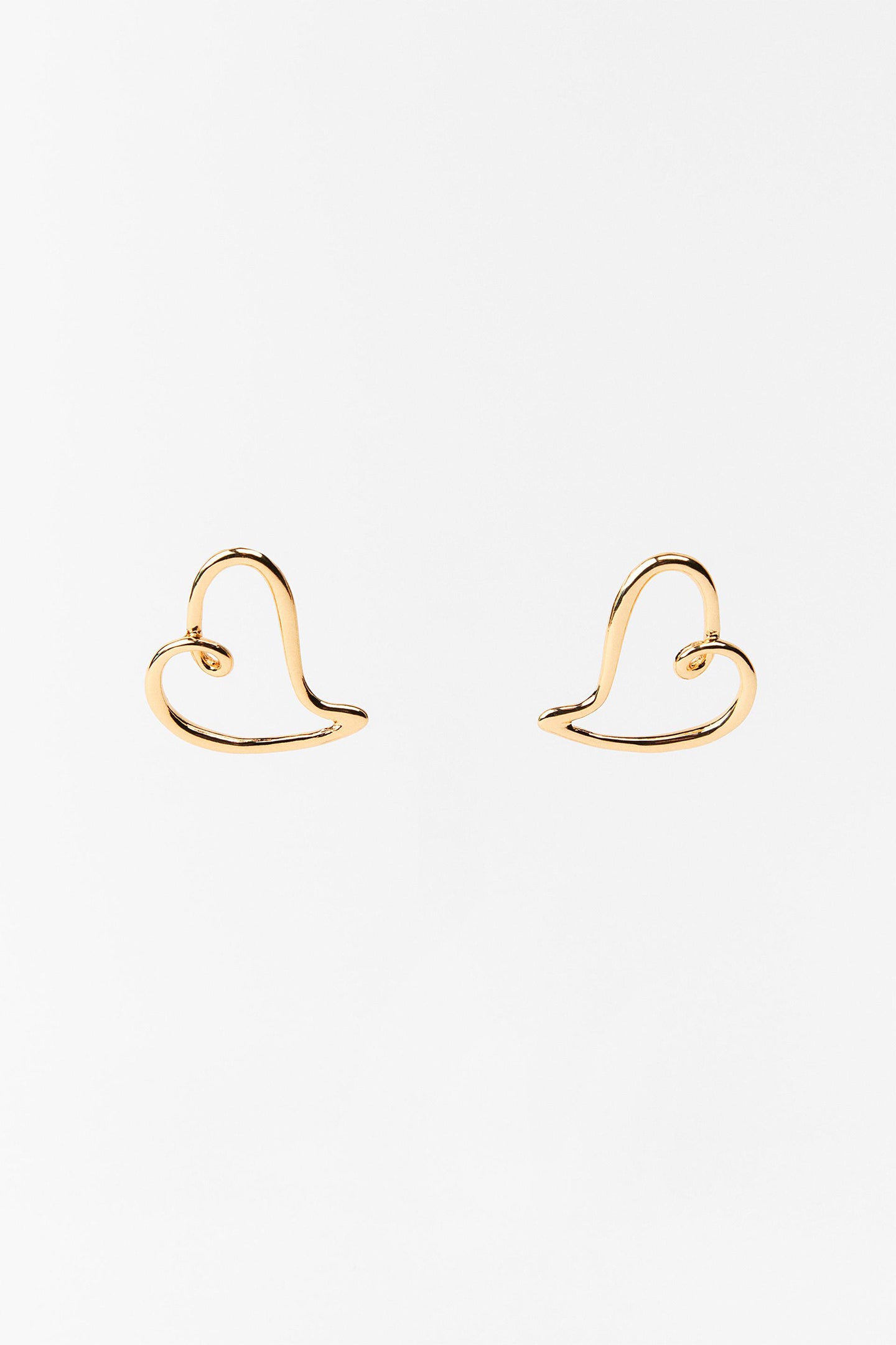 Heart Hoop Earrings