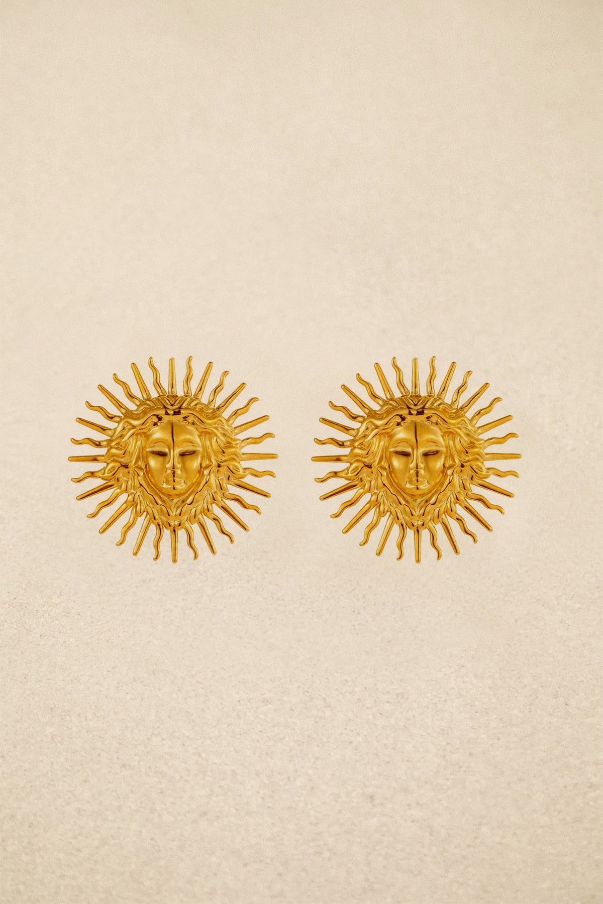 Sunface Stud Earrings