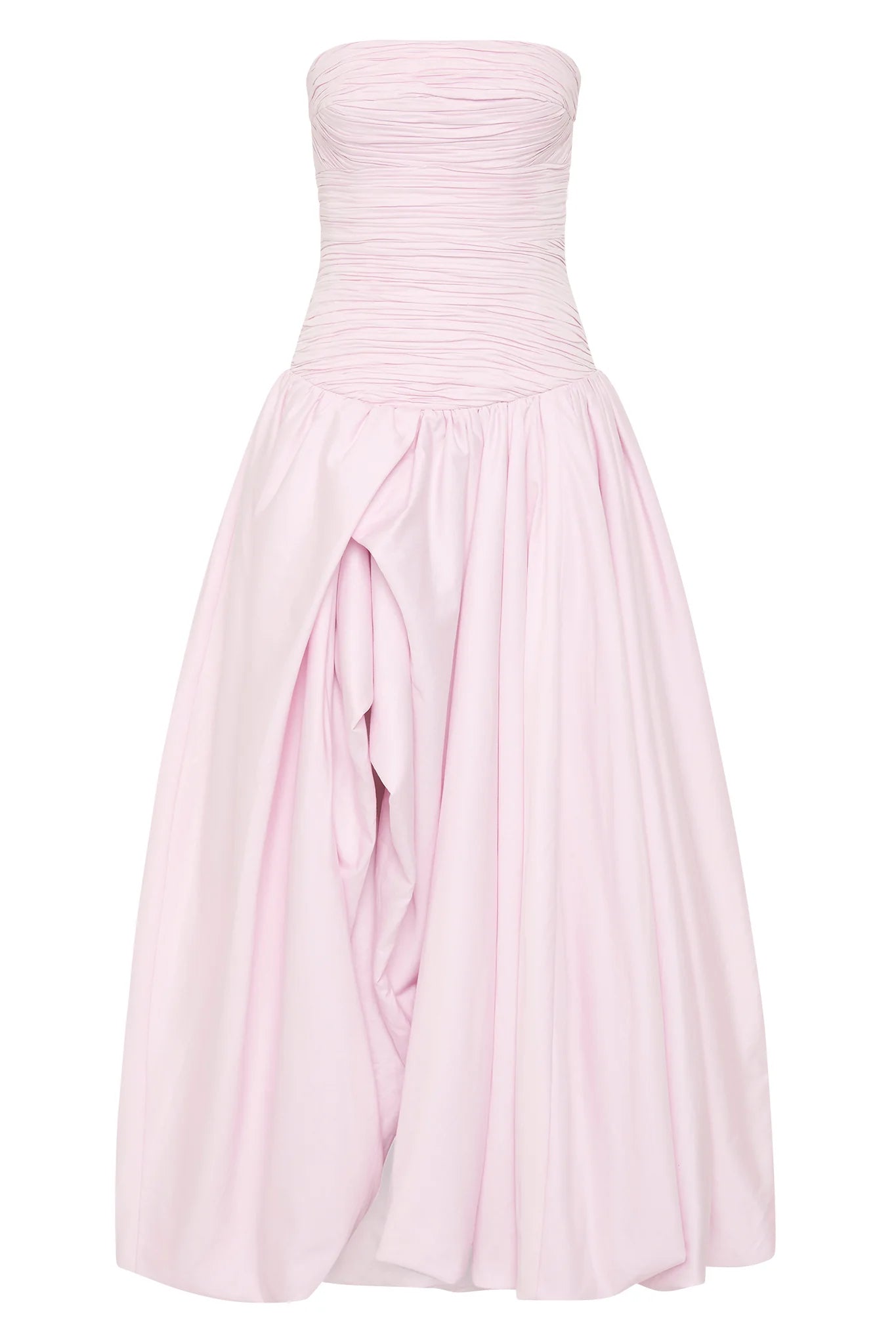 Juliana Floral Print Bubble Hem Maxi Dress
