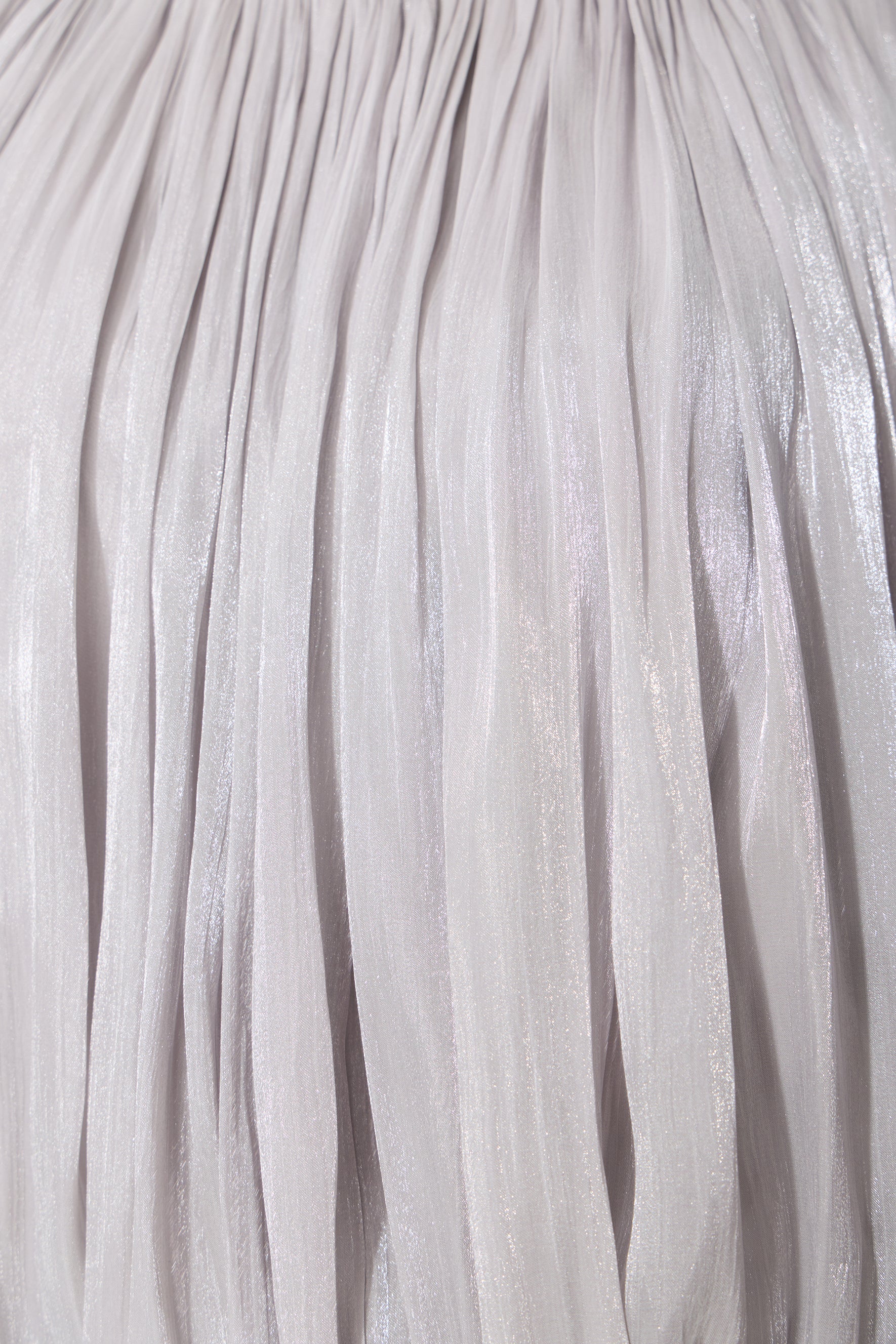 Daydreamers Grey Draped Gathered Maxi Dress