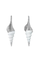Sea Shell Diamond Ear Cuffs