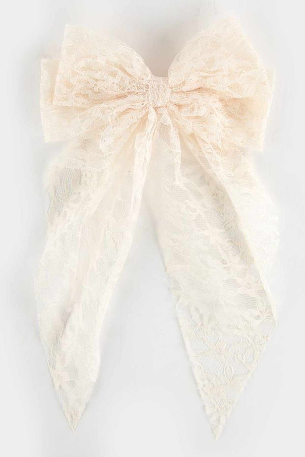 Double Bowknot Lace Hair Clip
