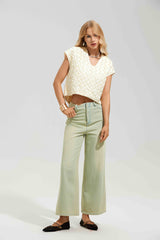 Judy High Waist Wide Leg Jeans