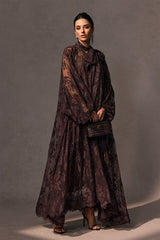 Catharine Floral Lace Sheer Maxi Dress
