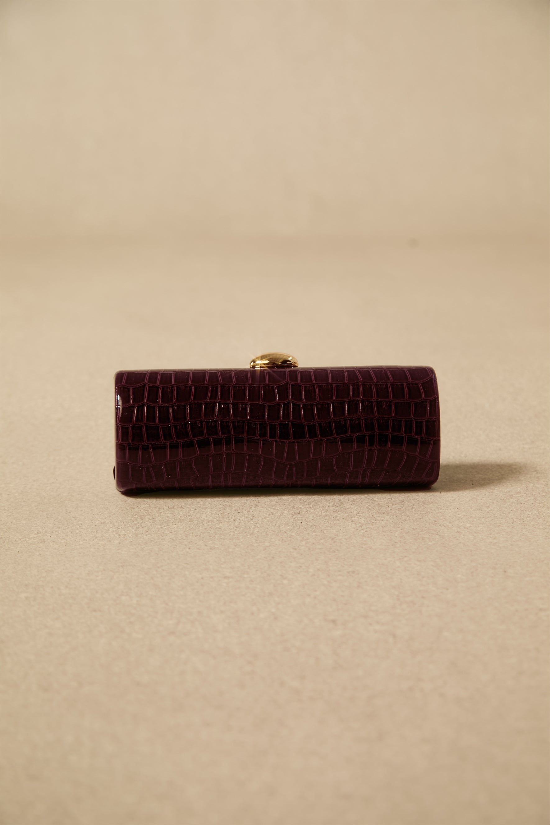 Crocodile Pattern Clutch Bag