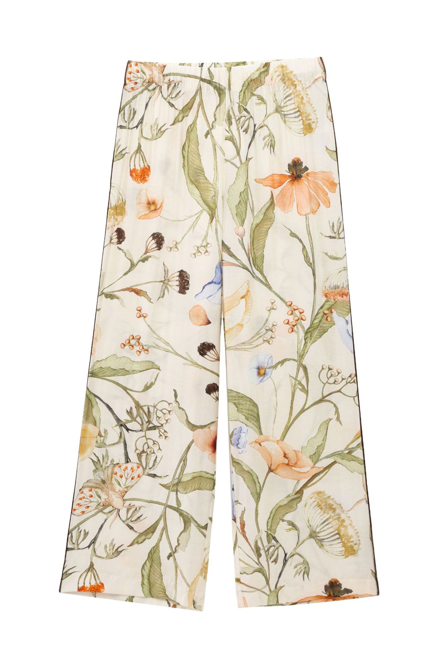 Karen Floral Print Long Sleeve Shirt & Pants Set