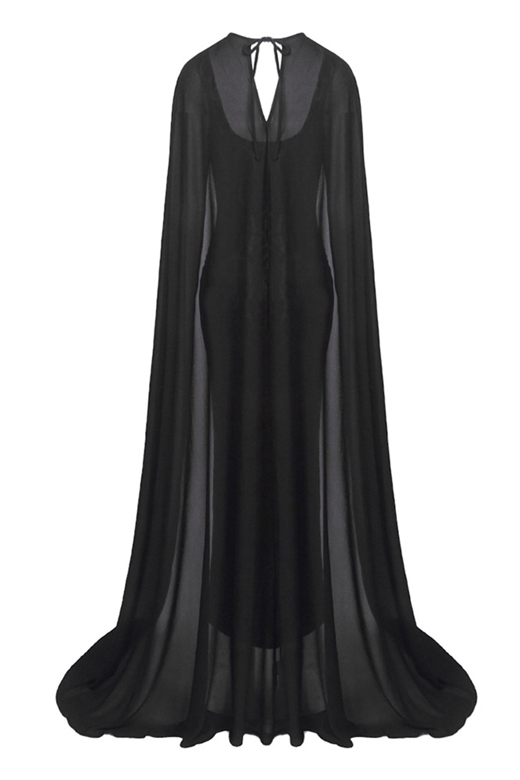 Wild Charm Multi Leopard Print Sequin Maxi Dress & Cape Set