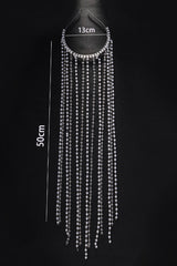 Crystal Pearl Tassel Headband