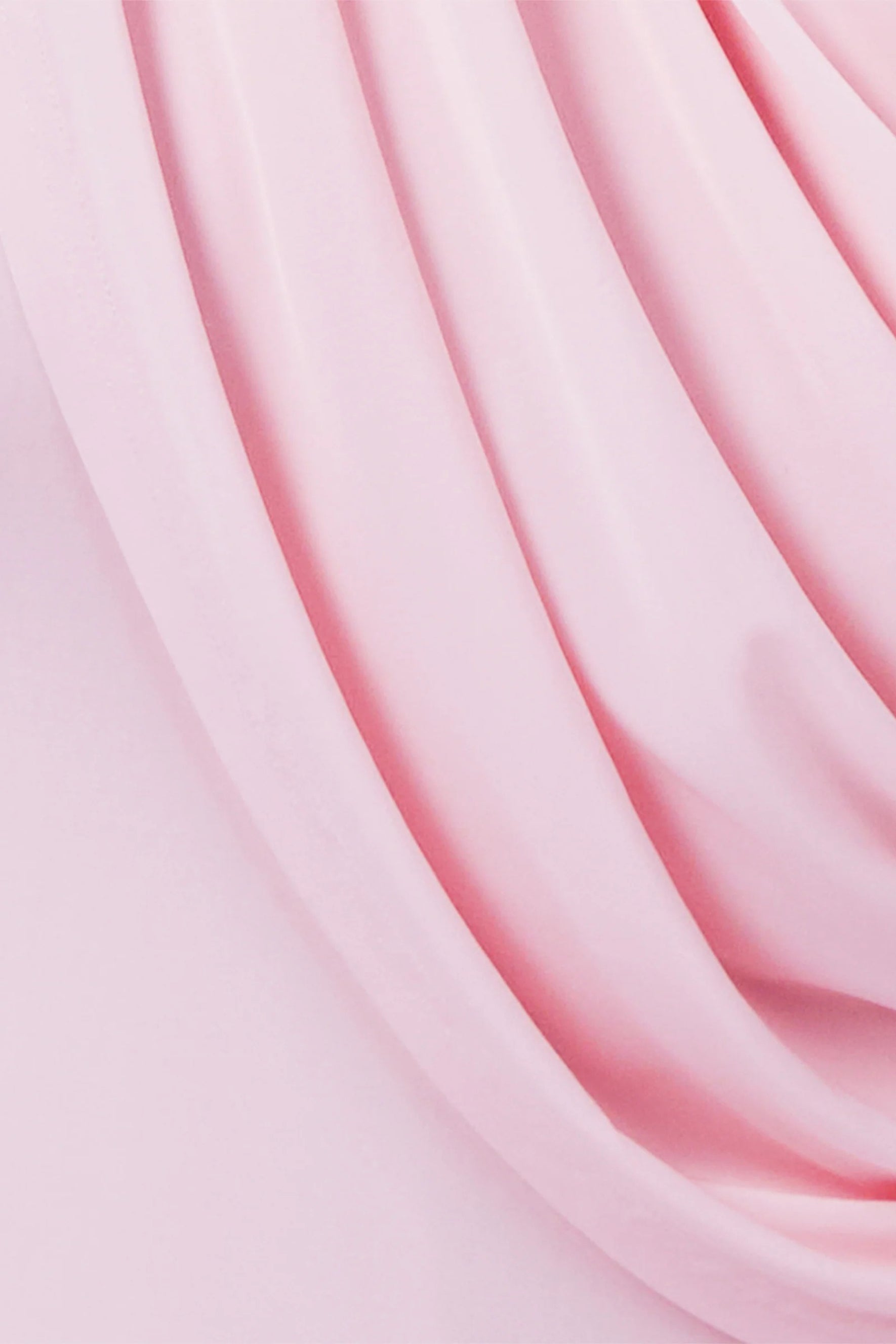 Dangerous Romance Pink Cowl Neck Draped Maxi Dress