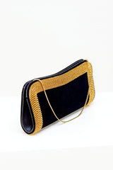 Kama Diamond Trimmed Handbag
